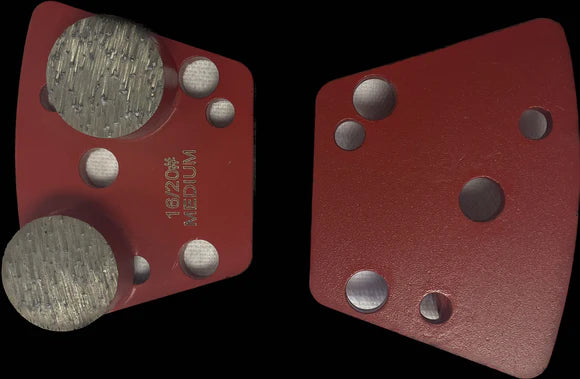 Vantage Trapezoid Double Button Traps 16/20 Medium