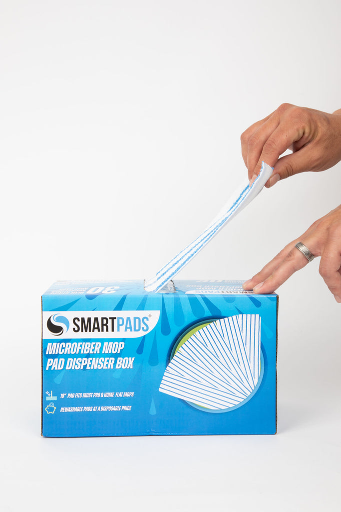 18" SmartPads Microfiber Mop-Blue