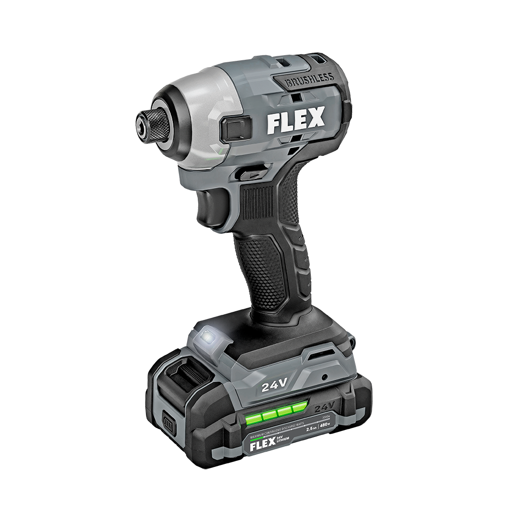 Flex Tools 1-4" Hex Impact Driver Kit