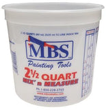 MBS Mix & Measure Container Plastic Measuring Cup, Clearly Printed Numbers On Outside