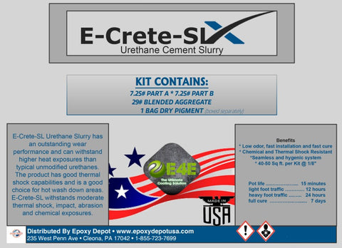 E-Crete-SLX Urethane Cement