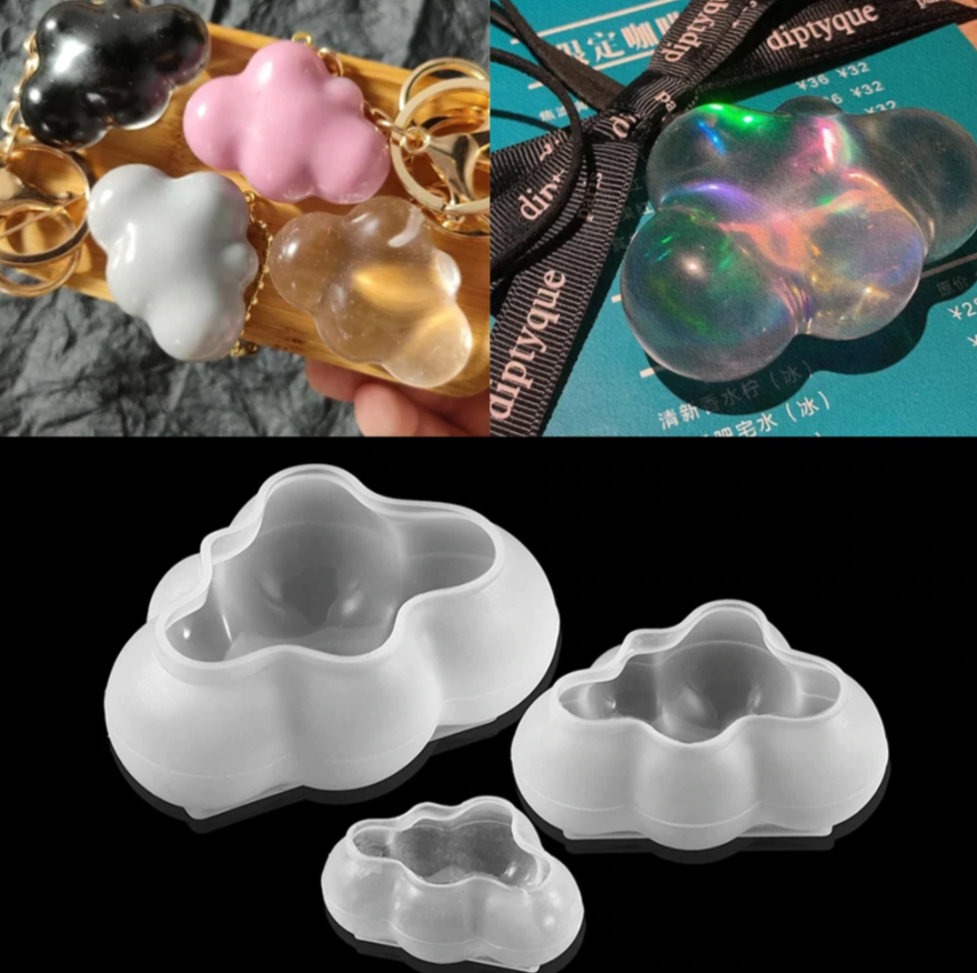 3D Silicone Cloud Mold